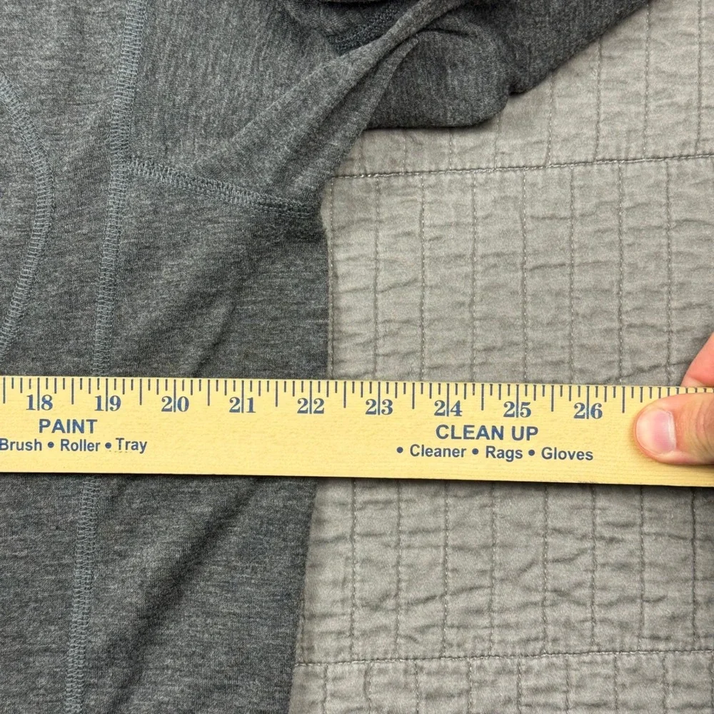 Carhartt Force Shirt‎ Men XL Gray Wool Blend Base Layer Workwear Long Sleeve